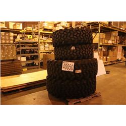 TIRES (2) 420/70B24 TRELLEBORG IND TRACTOR 459, (2) 520/70B34 TRELLEBORG IND TRACTOR 459
