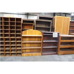 BOOKCASES, DRAFTING TABLES, VERTICAL PLAN FILE CABINETS