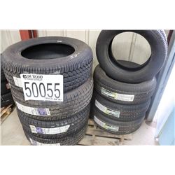 TIRES - (4) P265/60R18 WRANGLER AT ALL SEASON TRD, (4) P235/60/R17
