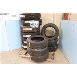 TIRES - (6) P235/70R17, REG TRD, (6) P215/60R16, 500/A/B
