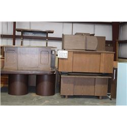 DESKS, TABLES, BOOKCASES, CABINETS, DRAFTING TABLE