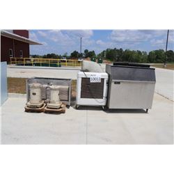 KEROSENE HEATER, EVAPORATIVE COOLER, ICE MACHINE