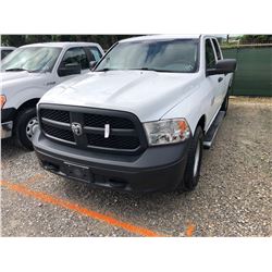 2013 DODGE 1500 VIN/SN:1C6RR7FP9DS663823 - 4X4, EXT CAB, V8 GAS, A/T, AC, 48,469 MILES