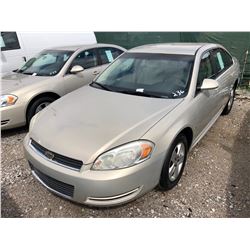 2009 CHEVROLET IMPALA VIN/SN:2G1WB57K691323066 - V6, A/T, AC, 118,855 MILES