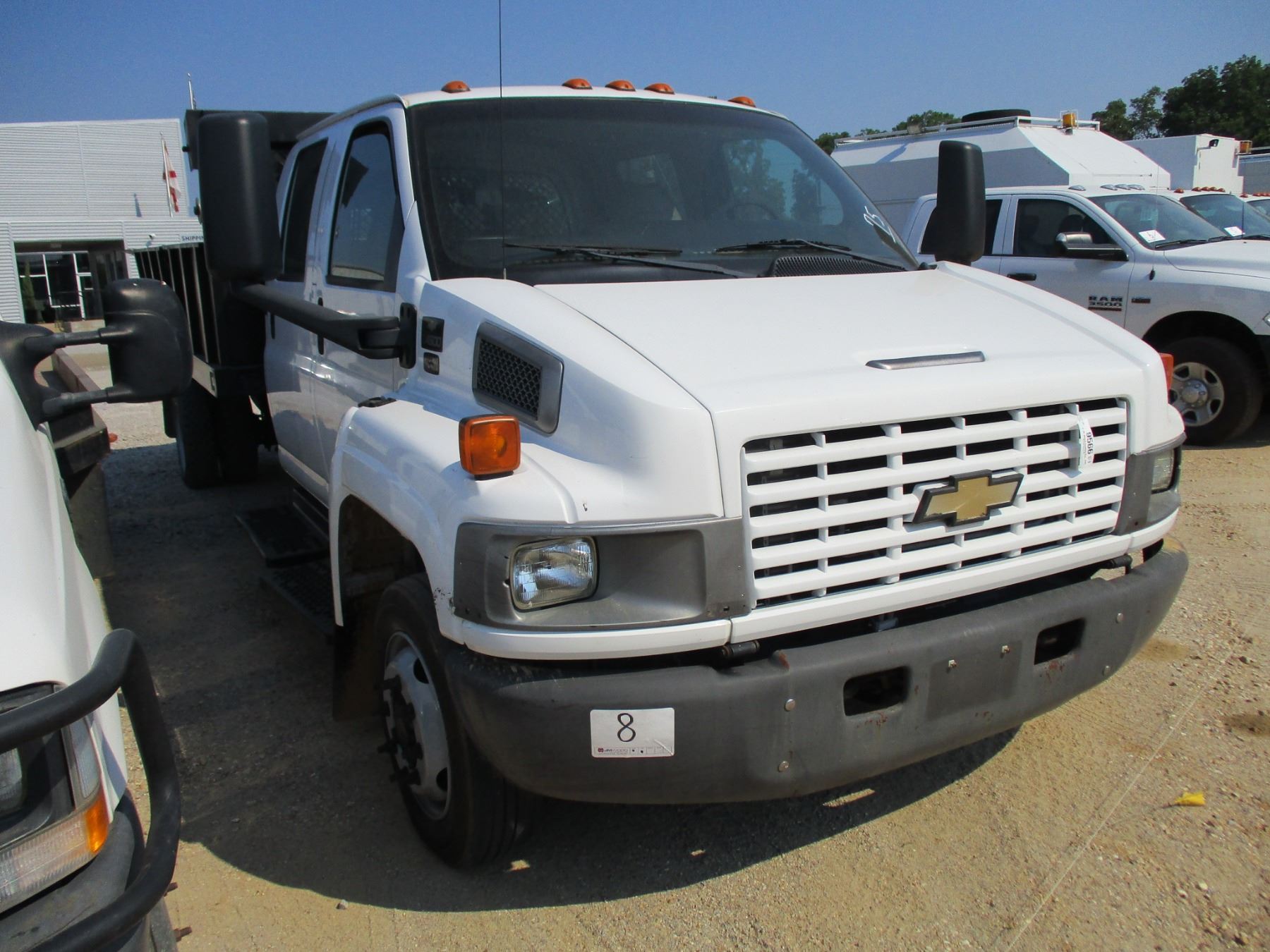 2004 CHEVROLET C4500 FLATBED DUMP, VIN/SN1GBE4E12X4F515506 S/A