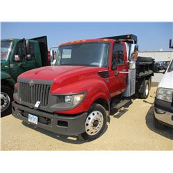 2012 INTERNATIONAL TERRA STAR DUMP, VIN/SN:1HTJSSKK3CJ545667 - S/A, MAXX FORICE ENGINE, A/T, 19,500K