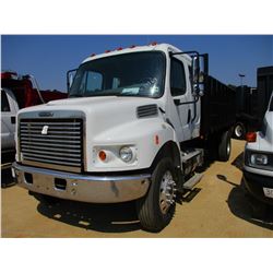 2010 FREIGHTLINER BUSINESS CLASS FLATBED DUMP, VIN/SN:1FVAC2BSXADAR3133 - S/A, CUMMINS DIESEL ENGINE
