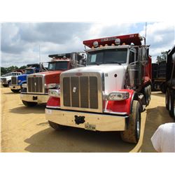 2017 PETERBILT 367 DUMP, VIN/SN:1NPTX4EX2HD409068 -TRI-AXLE, 450HP CUMMINS ISX 15 ENGINE, EATON ULTR