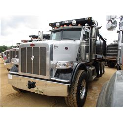 2017 PETERBILT 367 DUMP, VIN/SN:1NPTX4EX4HD409069 - TRI-AXLE, 450HP CUMMINS ISX 15 ENGINE, EATON ULT
