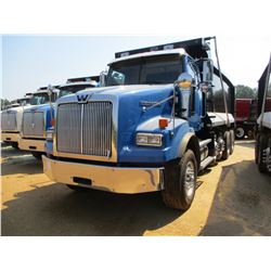2013 WESTERN STAR 4900SB DUMP TRUCK, VIN/SN:5KKHALDV5DPBX0652 - QUAD AXLE, 450 HP DETROIT DD13 DIESE