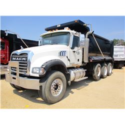 2007 MACK CTP713 DUMP TRAILER, VIN/SN:1M2AT04C17M003391 - TRI-AXLE, 405 HP MACK MP7 ENGINE, MACK T31