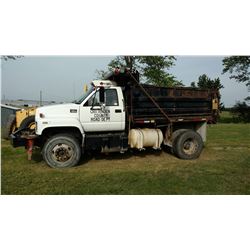 1997 GMC C8500 DUMP TRUCK, - ODOMETER READING 97,208 MILES (COUNTY OWNED) (SELLING OFFSITE LOCATED I