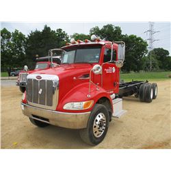 2008 PETERBILT 340 CAB & CHASSIS, VIN/SN:2NPRLN9X28M769053 - T/A, PX8 PACECAR DIESEL ENGINE, 10 SPD 