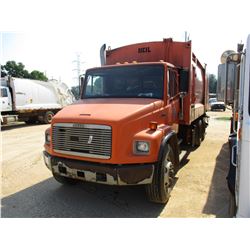 2003 FREIGHTLINER FL80 GARBAGE TRUCK, VIN/SN:1FYHBXAK83HL95349 - CAT DIESEL ENGINE, A/T, 40K REARS, 