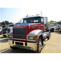2013 MACK CHU613 TRUCK TRACTOR, VIN/SN:1M1AN07Y4DM015455 - T/A, 445HP MP8 MACK ENGINE, 10 SPEED TRAN