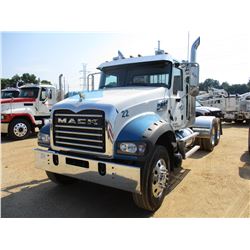 2016 MACK GU713 TRUCK TRACTOR, VIN/SN:1M1AX07Y2GM028249 - T/A, 445 HP MACK MP8 ENG, MACK T310 10 SPD