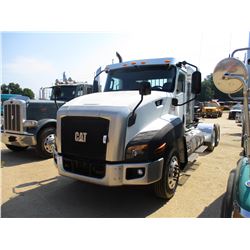 2013 CAT CT660L TRUCK TRACTOR, VIN/SN:1HSJKTL5DJ308214 - T/A, 550 HP CAT A55 ENG, 18 SPD TRANS, 46K 