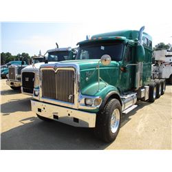 2007 INTERNATIONAL 9900 EAGLE TRUCK TRACTOR, VIN/SN:2HSCHSCT27C374353 - TRI-AXLE, 625 HP CAT C15 ENG