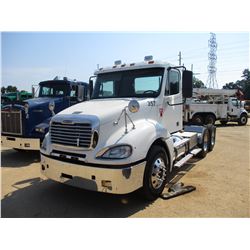 2009 FREIGHTLINER COLUMBIA TRUCK TRACTOR, VIN/SN:1FUJA6CK990AK2288 - T/A, 455 HP DETROIT DIESEL, 10 