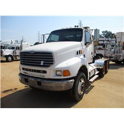 2008 STERLING TRUCK TRACTOR, VIN/SN:2FWJAZAV68AZ36530 - CAT DIESEL ENGINE, 8LL TRANS, 46K REARS, AIR