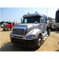 2006 FREIGHTLINDER COLUMBIA TRUCK TRACTOR, VIN/SN:1FUJA6CK56LW10882 - T/A, DETROIT DIESEL ENG, 10 SP