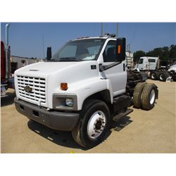 2004 CHEVROLET C6500 TRUCK TRACTOR, VIN/SN:1GBM8C1C24F507218 - S/A, CAT DIESEL ENGINE, ALLISON A/T, 