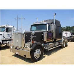 1999 WESTERN STAR 4964EX TRUCK TRACTOR, VIN/SN:2WKEDDCJ1XK957253 - T/A, CAT 3406E DIESEL ENGINE, 15 