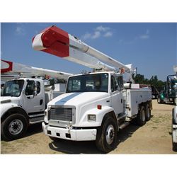2002 FREIGHTLINER FL80 BUCKET TRUCK, VIN/SN:1FVHBXAK32HJ59383 - T/A, 250HP CAT 3126 ENGINE, A/T, 40K