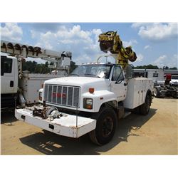 1992 GMC TOP KICK DIGGER DERRICK TRUCK, VIN/SN:1GDM7H1J3NJ514859 - S/A, 3116 CAT DIESEL ENGINE, A/T,