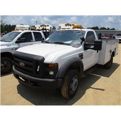 2009 FORD F450 SERVICE TRUCK, VIN/SN:1FDAF46R69EA15145 - V8 POWER STROKE DIESEL ENGINE, A/T, KNAPHEI