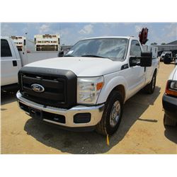 2011 FORD F350 SERVICE TRUCK, VIN/SN:1FTBF3A68BEB81690 - S/A, V8 GAS ENGINE, A/T, WEATHER GUARD TOOL