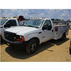 1999 FORD F350 SERVICE TRUCK, VIN/SN:1FDWF36FXXEE11579 - S/A, POWER STROKE DIESEL ENGINE, A/T, KNAPH