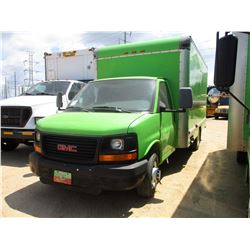 2005 GMC BOX TRUCK, VIN/SN:1GDHG31U751909920 - GAS ENGINE, A/T, 15' SUPREME VAN BODY, ROLL UP DOOR, 