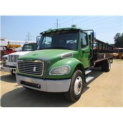 2005 FREIGHTLINER M2 FLATBED TRUCK, VIN/SN:1FVACXCS15HU00731 - S/A, MERCEDES-BENZ DIESEL, 5 SPD TRAN