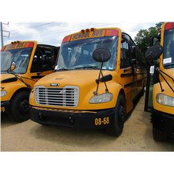 2008 THOMAS SAF-T-LINER C2 SCHOOL BUS, VIN/SN:4UZABRCS08CY48322 - S/A, 49 PASSENGER, 260 HP MERCEDES
