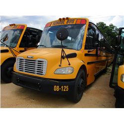 2008 THOMAS SAF-T-LINER C2 SCHOOL BUS, VIN/SN:4UZABRCS78CY48379 - S/A, 49 PASSENGER, 260 HP MERCEDES