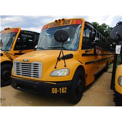 2008 THOMAS SAF-T-LINER C2 SCHOOL BUS, VIN/SN:4UZABRCS98CY48416 - S/A, 49 PASSENGER, 260 HP MERCEDES