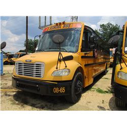 2008 THOMAS SAF-T-LINER C2 SCHOOL BUS, VIN/SN:4UZABRCS08CY48319 - S/A, 49 PASSENGER, 260 HP MERCEDES