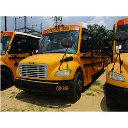2008 THOMAS SAF-T-LINER C2 SCHOOL BUS, VIN/SN:4UZABRCS08CY48403 - S/A, 49 PASSENGER, 260 HP MERCEDES