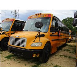 2008 THOMAS SAF-T-LINER C2 SCHOOL BUS, VIN/SN:4UZABRCS28CY48306 - S/A, 49 PASSENGER, 260 HP MERCEDES