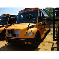 2008 THOMAS SAF-T-LINER C2 SCHOOL BUS, VIN/SN:4UZABRCS78CY48396 - S/A, 49 PASSENGER, 260 HP MERCEDES
