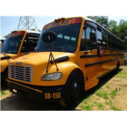 2008 THOMAS SAF-T-LINER C2 SCHOOL BUS, VIN/SN:4UZABRCS28CY48404 - S/A, 49 PASSENGER, 260 HP MERCEDES