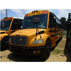 2008 THOMAS SAF-T-LINER C2 SCHOOL BUS, VIN/SN:4UZABRCS18CY48281 - S/A, 49 PASSENGER, 260 HP MERCEDES