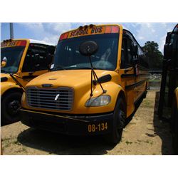 2008 THOMAS SAF-T-LINER C2 SCHOOL BUS, VIN/SN:4UZABRCS88CY48388 - S/A, 49 PASSENGER, 260 HP MERCEDES