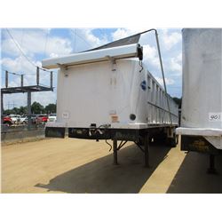 2007 RHODES A53454-2 DUMP TRAILER, VIN/SN:1A9AD34267P432006 - T/A, ALUM, 34' LENGTH, FRAME TYPE, AIR