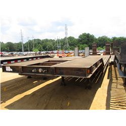 SHOPBUILT 50T LOWBOY, VIN/SN:1TTAG6148A1507507 - TRI-AXLE, 48" DOVETAL, FOLD UP RAMP, 255/70R22.5 TI