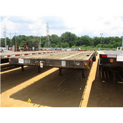 2000 DACO F25BS4800 FLATBED TRAILER, VIN/SN:1D0A48A25Y1005034 - T/A, 48' LENGTH, 102" WIDTH, 275/80R