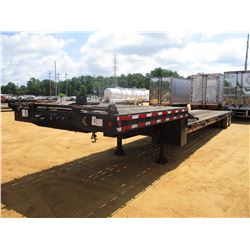 LOWBOY TRAILER, - T/A, 53' LENGTH, 102" WIDTH, HYD DOVE TAIL, DECK RAMPS, WINCH, AIR RIDE SUSPENSION