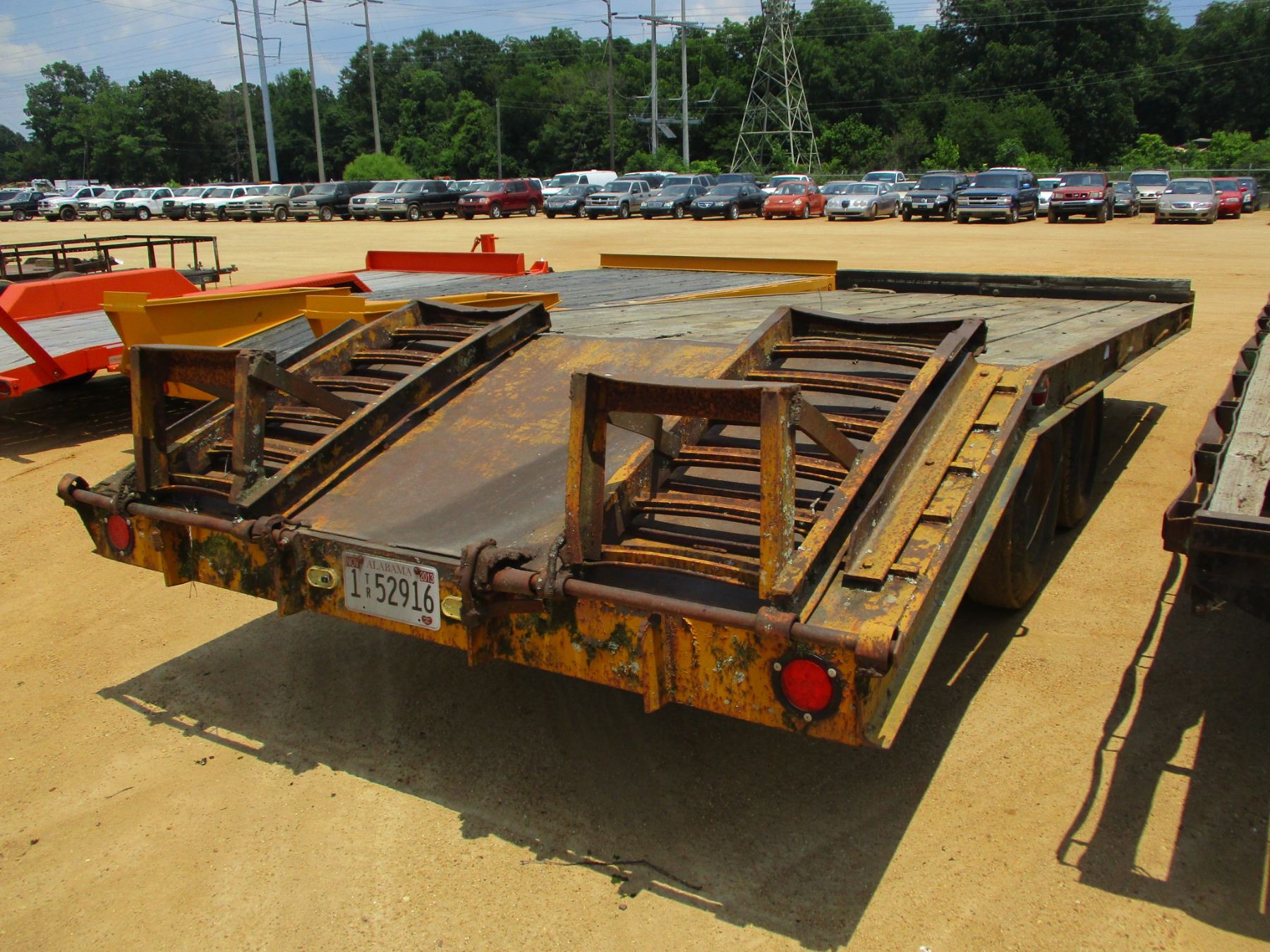 Tag Trailer Ramps TAG TRAILER, - T/A, 20' LENGTH, 96