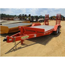 2017 ECONOLINE (UNUSED) UTILITY TRAILER, VIN/SN:42EDBAG21H1000661 - T/A, 16' LENGTH, 82" WIDTH, RAMP
